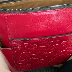 Small size beautiful red Patricia Nash bag